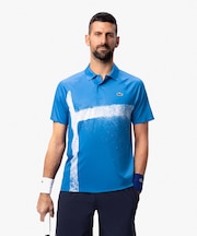 『ジョコビッチ』コートラインシームレスポロシャツ