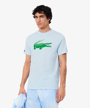 『メドベージェフ』ウルトラドライ かすれワニロゴプリントTシャツ