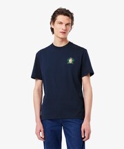 ローレルエンブレムステッチフレンチメイドTシャツ