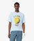 スマイリーボールプリントゴルフTシャツ