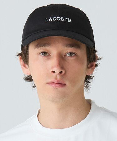 ブランドロゴステッチローキャップ