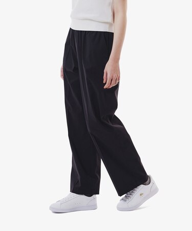 センタープレスワイドイージーパンツ ワイドパンツ