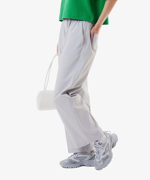 センタープレスワイドイージーパンツ ワイドパンツ｜ラコステの通販