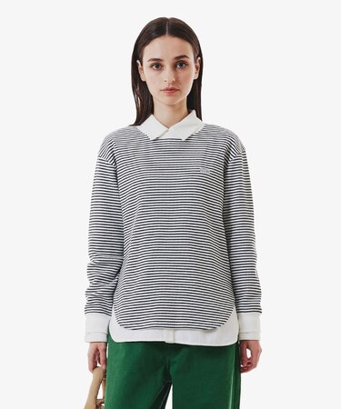 ワッフルボーダーTシャツ