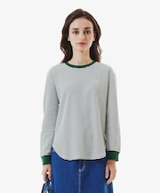 ワッフルボーダーTシャツ