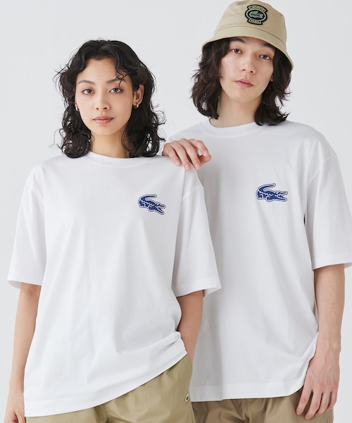 新品 LACOSTE x atmos 日本製 Polo White L LACOSTE atmos limited Polos WHITE（ラコステ アトモスリミテッド