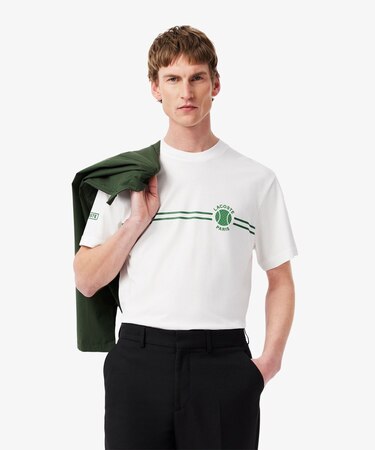 テニスボールプリントTシャツ
