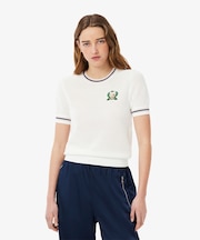 フレンチメイドメッシュニットTシャツ