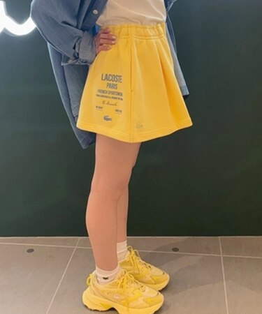 プリーツスウェットショーツ