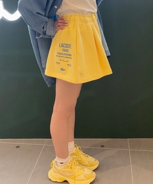 プリーツスウェットショーツ