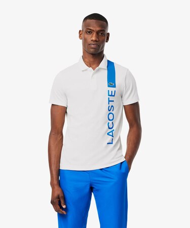 アシンメトリーデザインウルトラドライポロシャツ