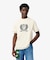 ハンドステッチ風フレンチグラフィックTシャツ