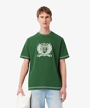 ハンドステッチ風フレンチグラフィックTシャツ