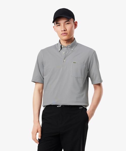 消臭・速乾・UVカットマイクロチェックポロシャツ｜ラコステの通販