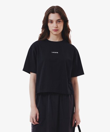 ワイド＆ショートネームステッチTシャツ