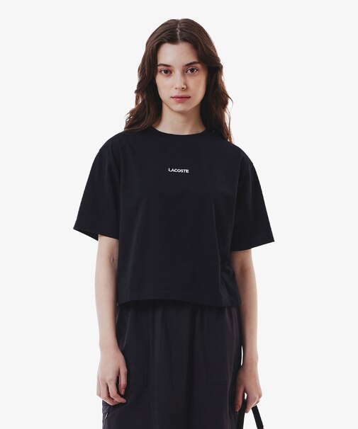 ワイド＆ショートネームステッチTシャツ