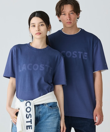 グラデーション ステンシルブランドネームロゴTシャツ