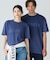 グラデーション ステンシルブランドネームロゴTシャツ