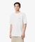 L.12.12アレンジ ガゼット付き鹿の子地Tシャツ