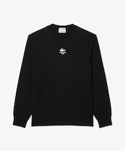 ワンポイントプリントロングスリーブTシャツ