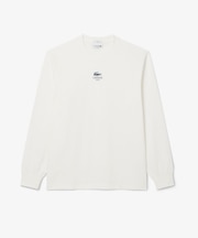 ワンポイントプリントロングスリーブTシャツ