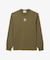 ワンポイントプリントロングスリーブTシャツ