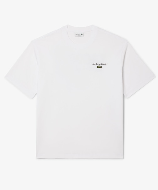 ルーズフィットヘビーウェイトバックプリントTシャツ