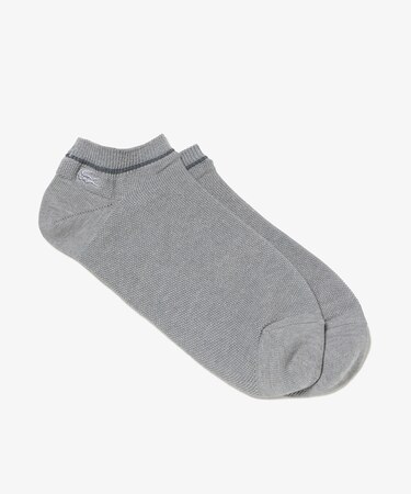 同色ワニロゴショートソックス