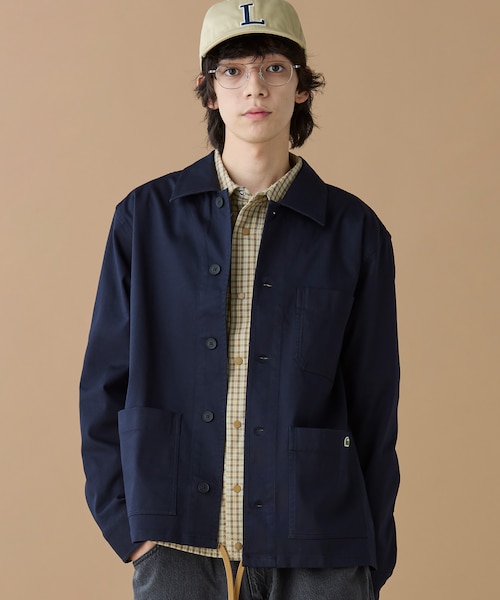 LB.03／SUPER140'Sダブルメルトンピーコート｜ナノ・ユニバースの通販