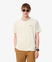 ボーダーリブネックフレンチメイドTシャツ