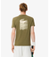 フェイドエフェクトワニロゴバックプリントウルトラドライTシャツ