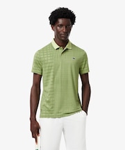 『ダニール・メドベージェフ』オールオーバーラケットプリントドライポロシャツ