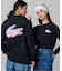 【オンライン限定】LACOSTE オーバーサイズ バックプリント ロングスリーブTシャツ