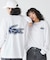 【オンライン限定】LACOSTE オーバーサイズ バックプリント ロングスリーブTシャツ