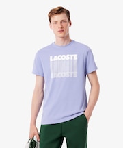 グラフィカルブランドネームロゴウルトラドライTシャツ