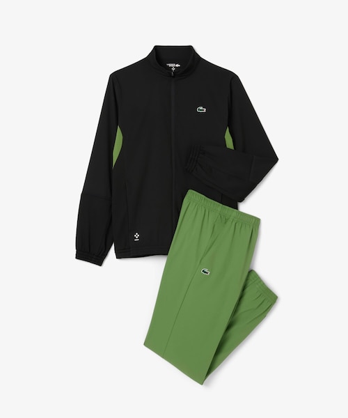 ラコステ（LACOSTE）/『ダニール・メドベージェフ』バックヨークプリントトラックスーツ ダニール・メドベージェフ』バックヨークプリントトラックスーツ
