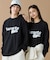 【オンライン限定】LACOSTE 鹿の子オーバーサイズプリント ロングスリーブTシャツ