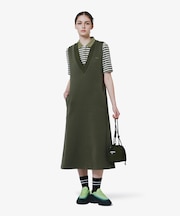 ダンボールジャージニット ジャンパードレス / ジャンパースカート