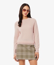 3Dニッティングシームレス ウールニットセーター