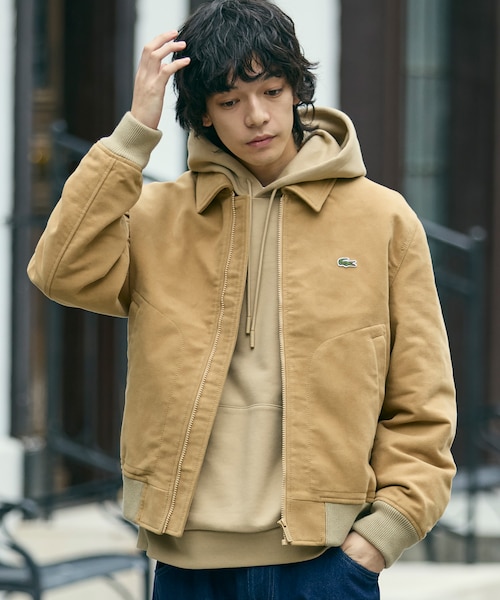 LACOSTE L!VEコーデュロイテディジャケット｜ラコステの通販｜&mall