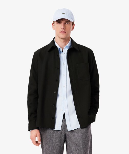 ヘビーウェイト オーバーサイズダブルフェイスオーバーシャツ