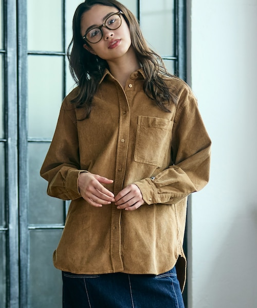 【ベージュ】リボンディテール ストレッチロングスリーブシャツ リボンディテール ストレッチロングスリーブシャツ | ラコステ(LACOSTE