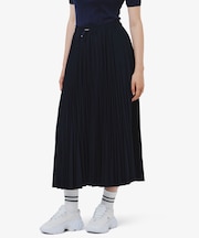 変形プリーツAラインスカート