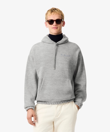 シグネチャーステッチスウェットフーディー