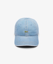 ウォッシュドデニムワンポイントキャップ