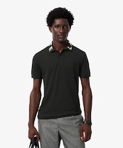 ジャカードカラーポロシャツ