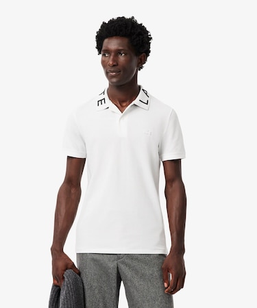 ジャカードカラーポロシャツ