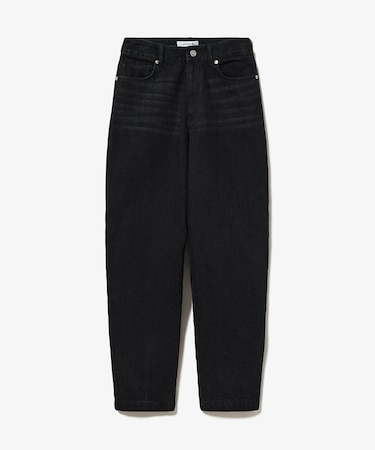 バレルレッグデニムパンツ