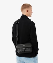 モノグラム エンボスレザーミニショルダーバッグ