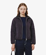 ひょうたんキルティングジップブルゾン